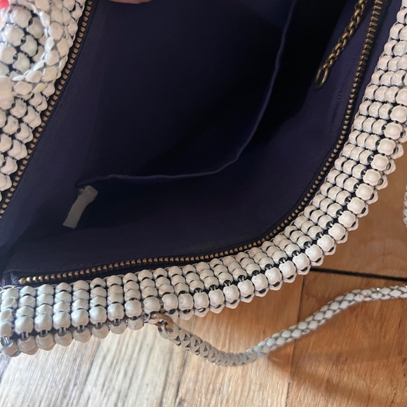 VTG Beaded Clutch Purse 1940s - Alumesh Beaded Whiting and Davis Purse. - Picture 8 of 11